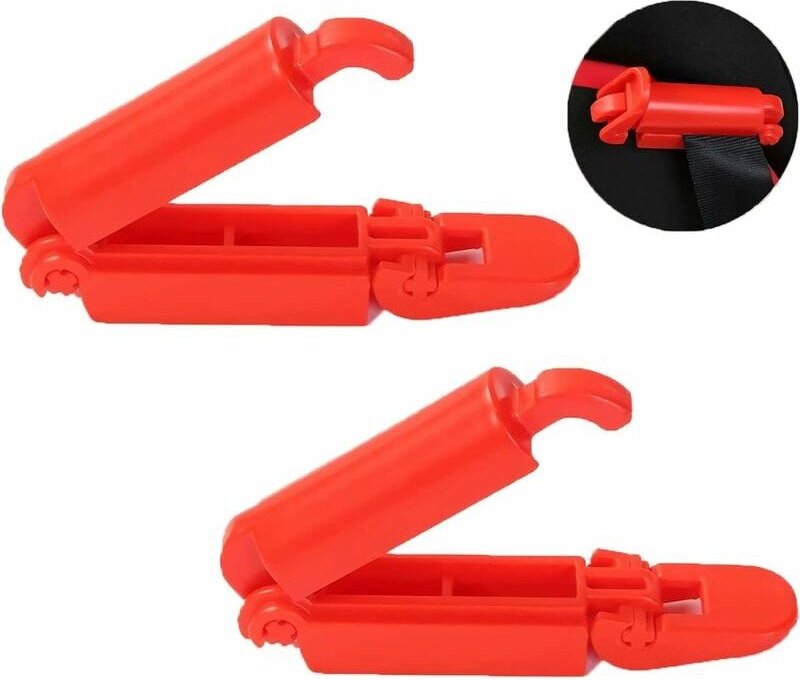 SNQ - Stück - Sicherheitsgurtclip, Autositzclip, Autositzgurtclip, Kindersicherheitsgurtschnallenversteller, für Autosit...