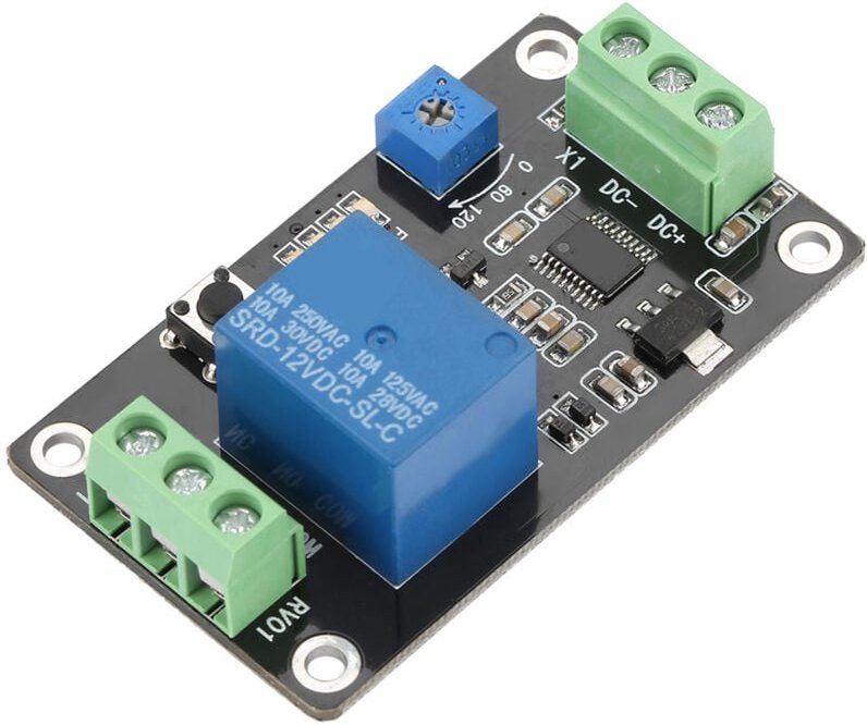 Thumbnail - Jeffergarden Verzögerungs-Timer-Relais, selbstsperrend, Ein-/Aus-Zeitschalter, Super 555 Timer, DC 12 V