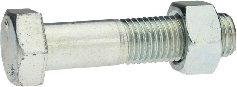 Sonstige - Reidl ähnlich din 601 Bauschrauben Vollschaft m 20 x 260, Sechskantschrauben mit Sechskantmutter, 4.6 verzink...