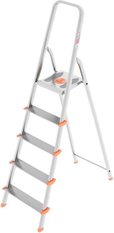 Colombo New Scal - Robuste und leichte 5-stufige Leiter mod. Alluminium colombo