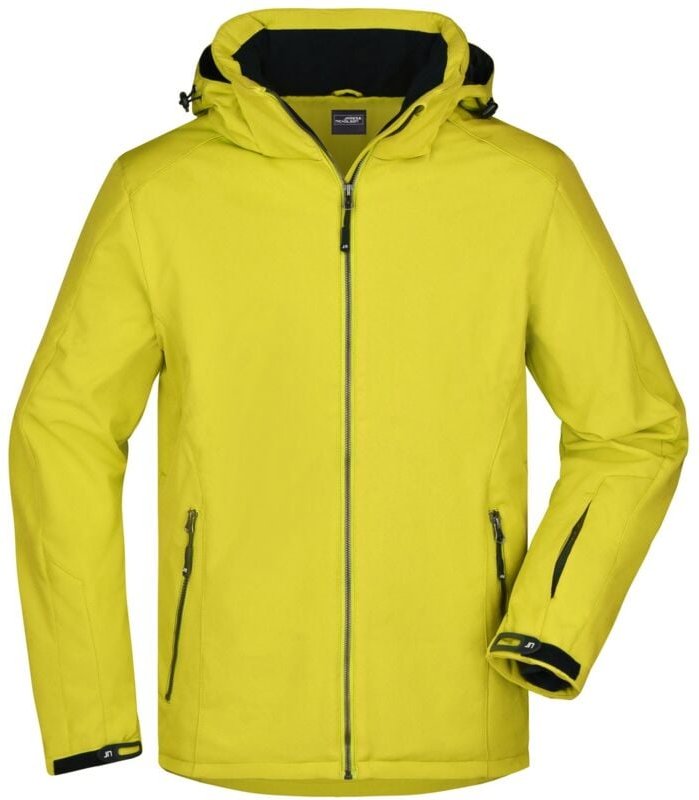 James&nicholson - Wintersport Jacke Herren JN1054 Gr. 3XL yellow