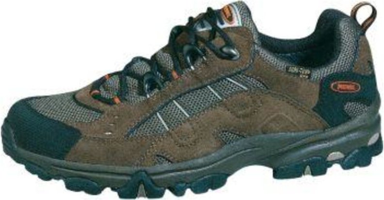 Freizeitschuh Magic Men gtx, Gr. 42/8, braun/orange - Meindl