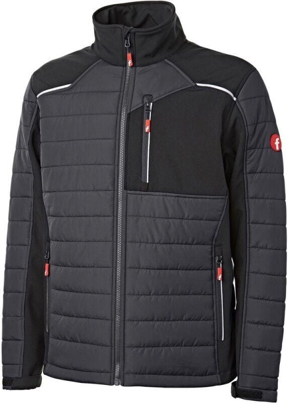Hybrid-Steppjacke schwarz Gr. 3XL Fortis