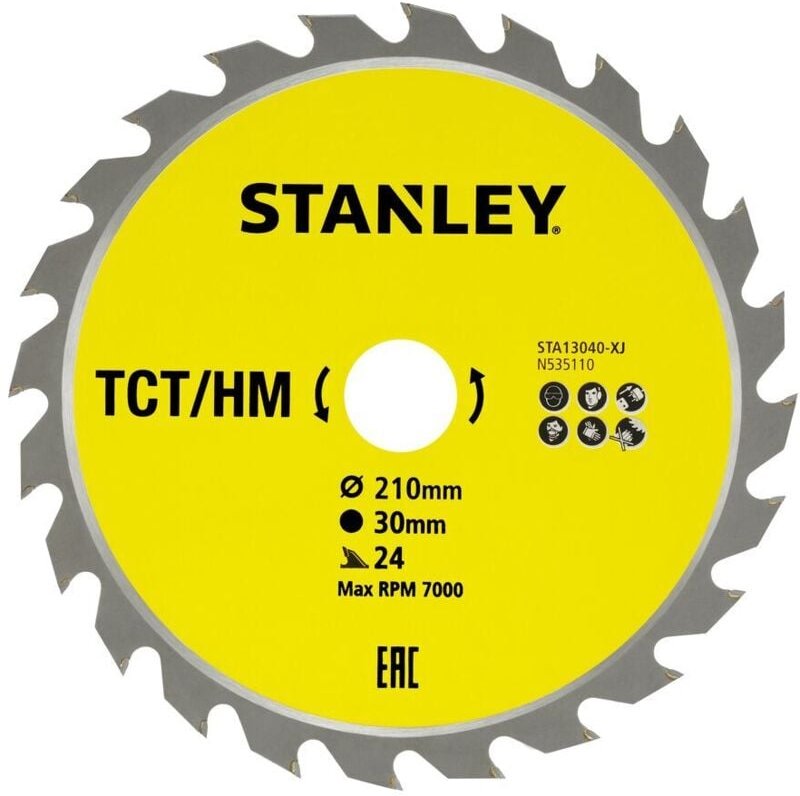 STA13040-XJ Blatt de Kreissägeblatt 21 cm 1 Stück(e) - Stanley