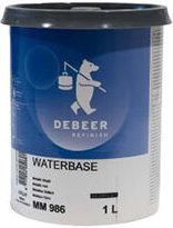 DeBeer Water MM 986 METALLIC BRIGHT 1 lt
