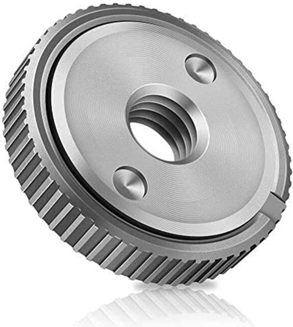 Die Schnellspannmutter passt auf alle Winkelschleifer mit 14-Gewinde, Winkelschleifer-Zubehör, Holztrennscheibe (1)