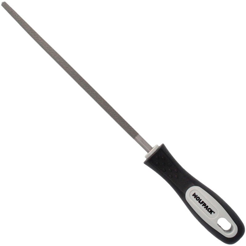 Feile mit Rundgriff Medium 6' - Wolfpack