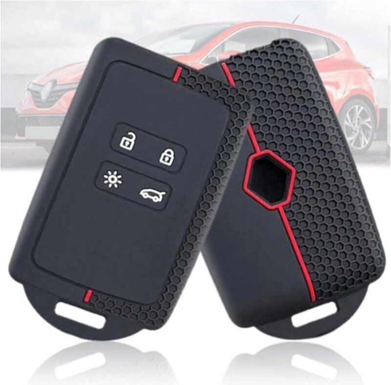 Ymyny - Autoschlüsseletui für Renault Clio Megane Koleos Kadjar Kangoo Twingo Talisman Captur Espace Dacia Duster – Sili...