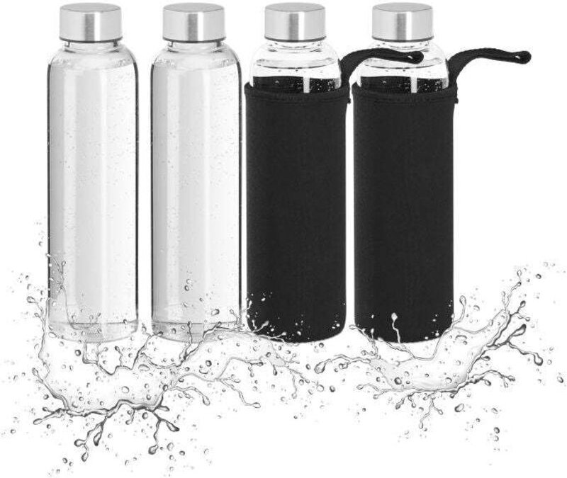 Set mit 4 trinkflaschen 500 ml