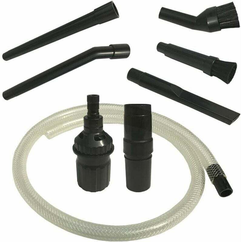 Universal - Mini-Düsen-/Bürstenset für Staubsauger, inklusive 8-teiliger Düse mit Adapter für 32 auf 35 mm Anschluss.
