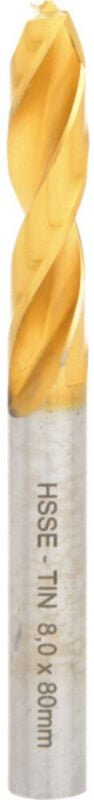 Ks tools - HSSE-TiN Schweisspunkt-Bohrer, 8mm - 332.0208