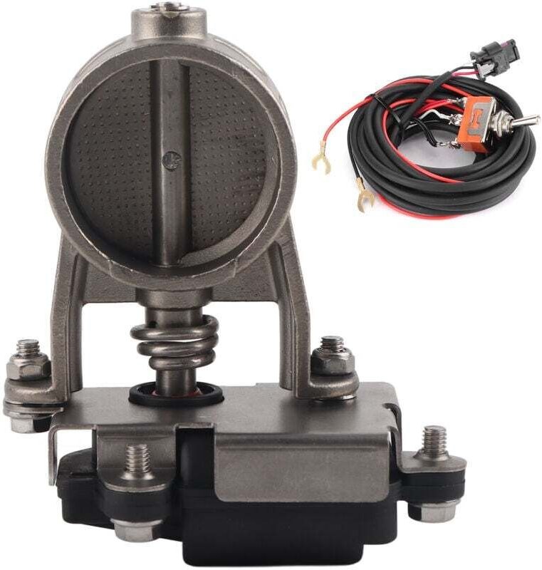 Decdeal Niederdruck-Auslassventil, elektrisch betrieben, für Catback-Fallrohr E82 E88 F2X F3XD51, 2 Zoll Rohrleitung