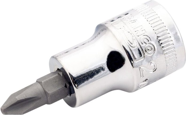 Bahco 3/8 Schraubendreher-Einsatz für Phillips-Schrauben, PH2