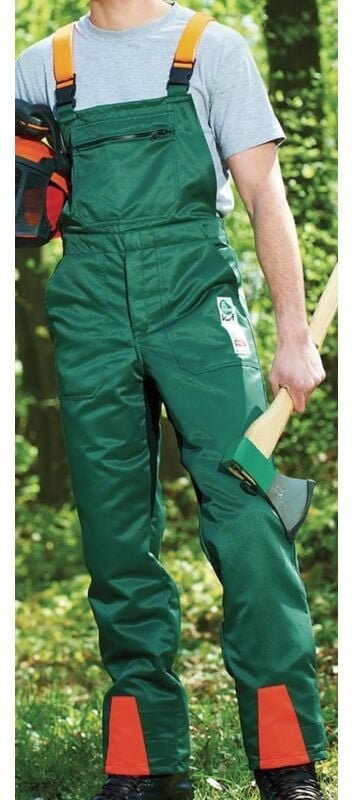 Thumbnail - Buri - schnittschutz-latzhose Forst-Schnittschutzlatzhose 70/30 Gr. 58