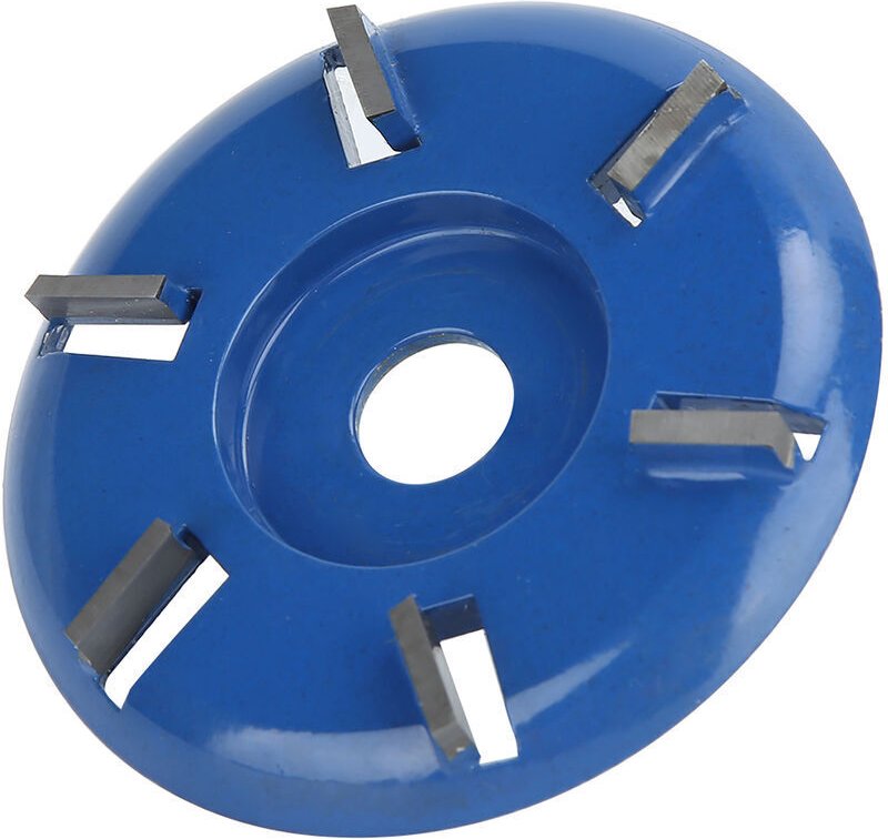 Holzschnitzscheibe, Winkelschleiferräder, Schleifräder und -scheiben, Stahl, 6 Zähne, Kraftfräswerkzeug, Winkelschleifer...