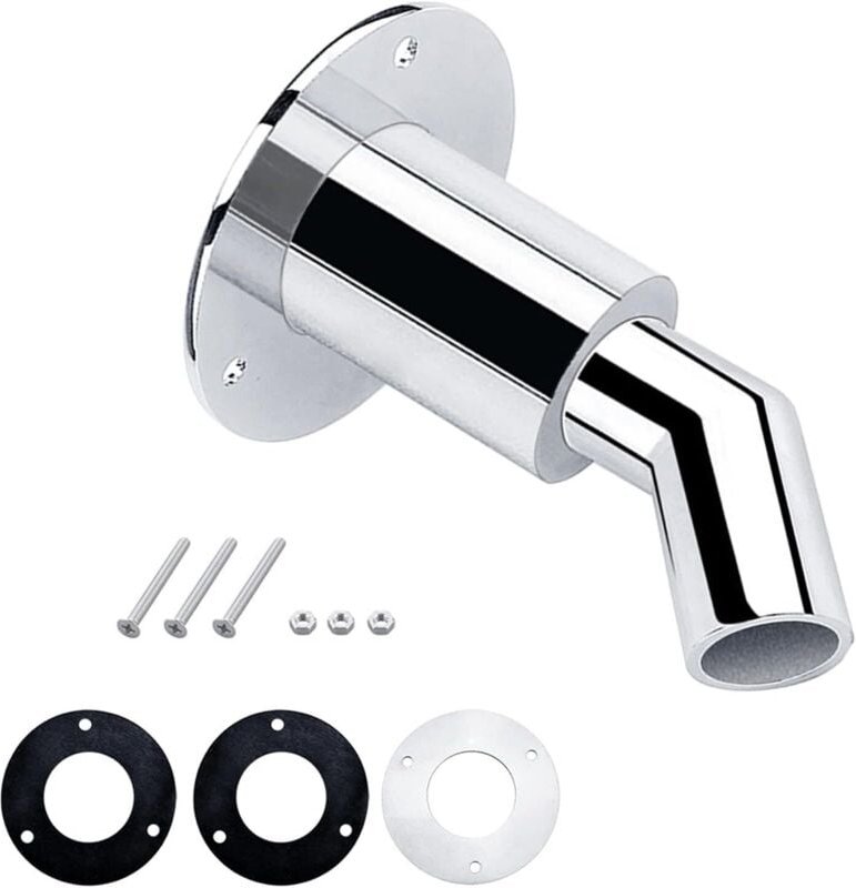 Thumbnail - Lablanc - Edelstahl-Auspuffrohr für die Haut, hautpassend, geeignet für 24-mm-Auspuffrohr, für lkw, Boot, Auto (24 mm ge...