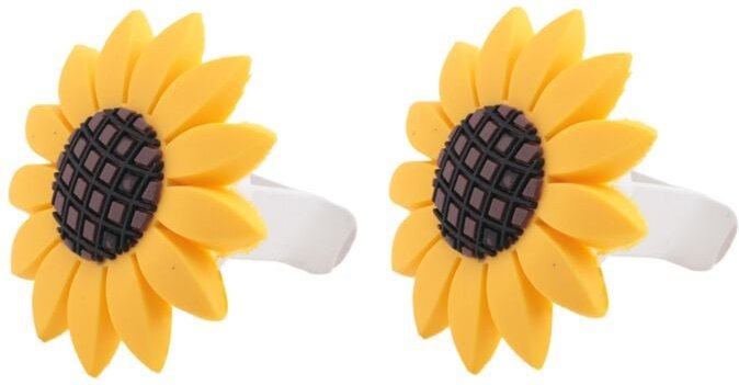 Thumbnail - Tlily - 2Xpack Sonnenblumen Auto Zubehör Niedliche Lufterfrischer Vent Clips Sonnenblumen Geschenk Dekorationen Girasole...