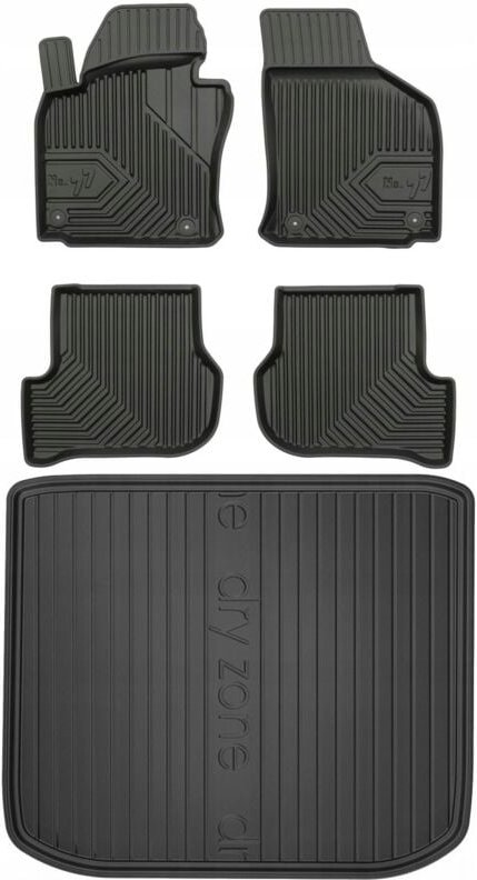 Thumbnail - SET 77 Fußmatten und Fußmatten SEAT Toledo 3 2004-2009 d