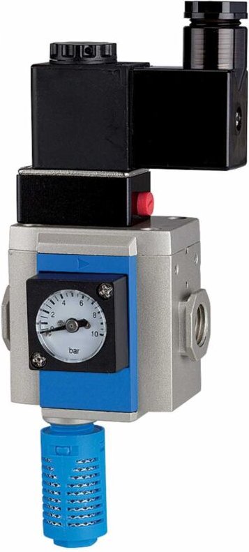 3/2-Wege-Anfahrventil »G-mini«, 230 v ac / 50 Hz, bg 200, g 1/4 - Riegler