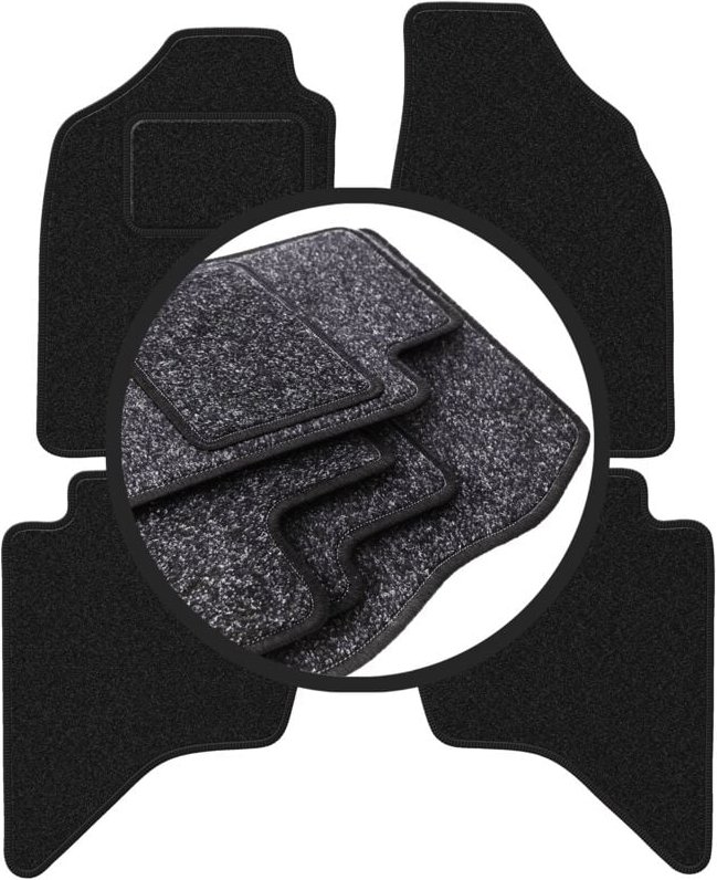 ANTHRA Auto-Fußmatten für: Mazda BT-50 Pickup (2007-2012)