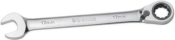 CrV Ratschen-Ringschlüssel, 7 mm Dogher 457-07