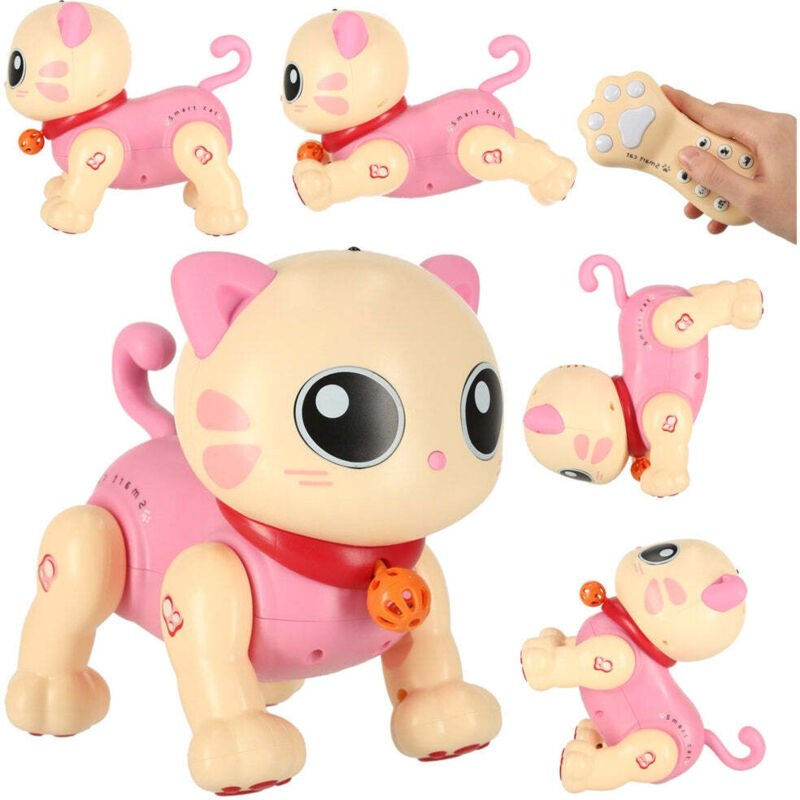 Interaktiver katzen rc roboter mit fernbedienung springt und singt