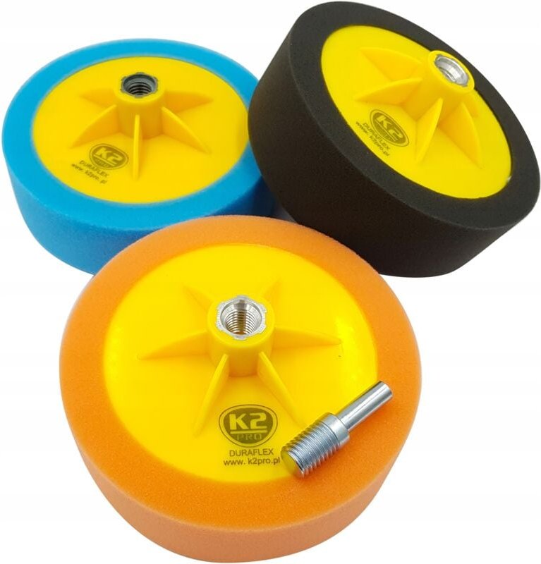 Thumbnail - K2 Duraflex 150 Mm Schwamm Set Schwamm Polierpads Zum Lackpolieren