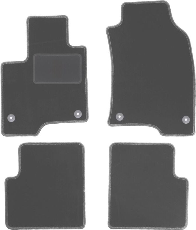 Graphit-Fußmatten für: Fiat Panda III Fließheck (2012-)
