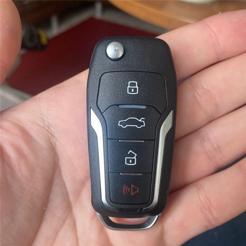 Thumbnail - Tlily - 10 teile/los XEFO01EN Auto Remote Key für Ford Flip 4 Tasten Gebaut-in Super Chip Englisch Version vvdi Mini Sch...