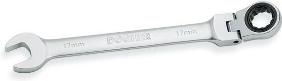 CrV Flexible Ratsche Ring-Maulschlüssel, 18 mm Dogher 458-18