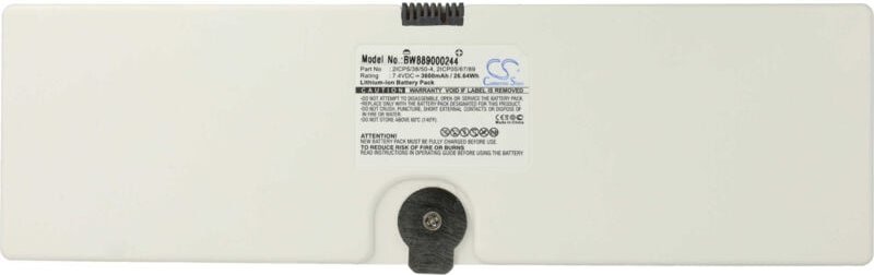 Akku Ersatz für Trixell 2ICP05/67/89, 2ICP5/38/50-4 für Medizintechnik (3600mAh, 7,4V, Li-Ion) - Vhbw
