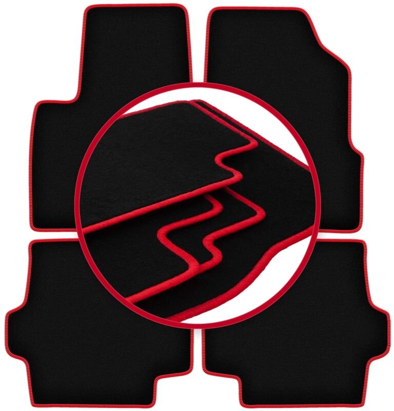 CARLUX-RED Autofußmatten für: Chrysler Pacifica SUV (2003-2008)