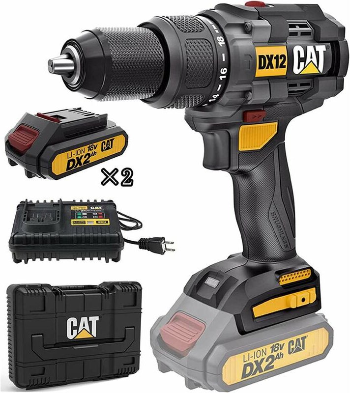 Caterpillar - Werkzeuge - akku Bohrhammer 65 nm DX12