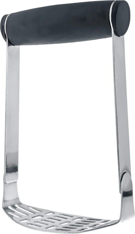 Alovez - Hochwertiger Kartoffelstampfer aus Edelstahl mit breitem, ergonomischem horizontalen Griff – Ideal für die Hers...