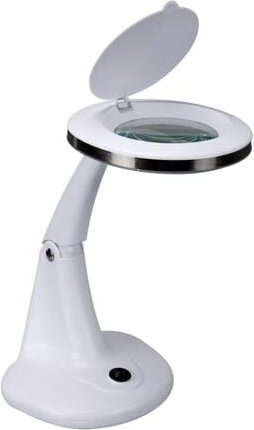 Thumbnail - Velleman - LED-Lampe mit Vergrößerungsglas - 3 + 12 Dioptrien - 6 w - 30 Leds - Farbe weiß