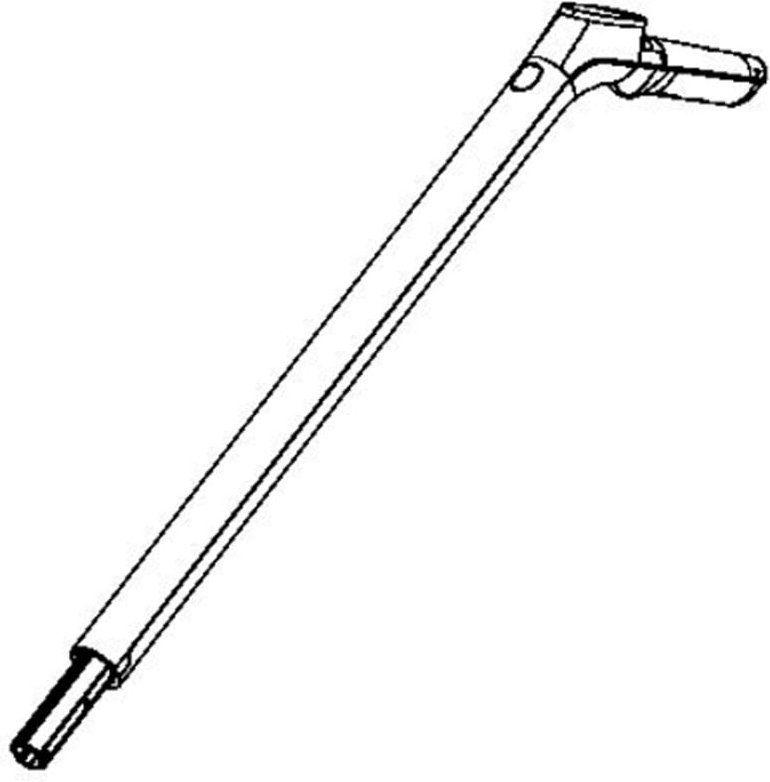 Ersatzteil - Weißer Komplettgriff - - ROWENTA