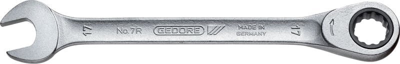 Maulschlüssel mit Ringratsche UD-Profil 9mm, 7 r 9, 2297078 - Gedore