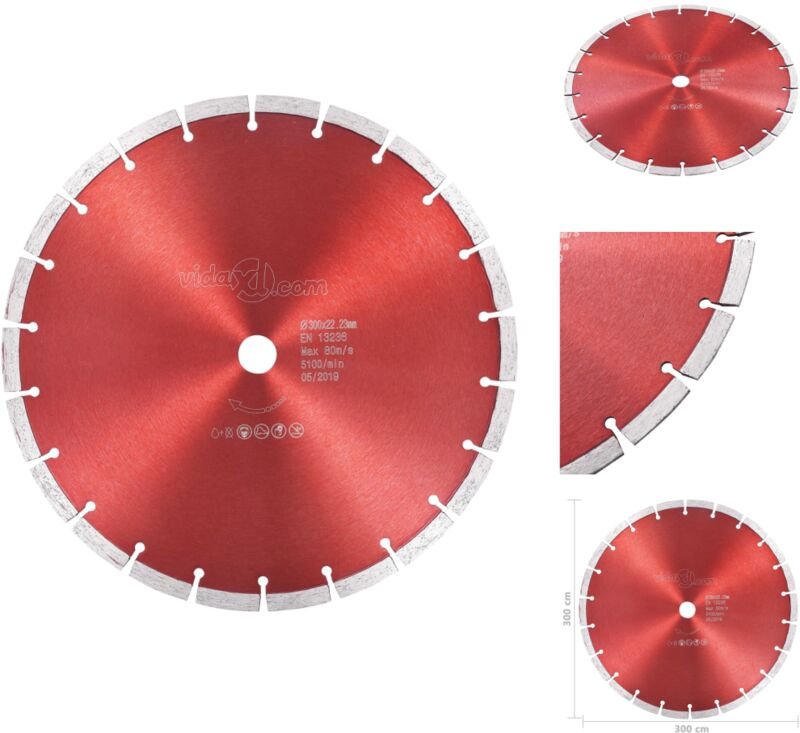 Sägeblätter - Living Diamant-Trennscheibe Stahl 300 mm