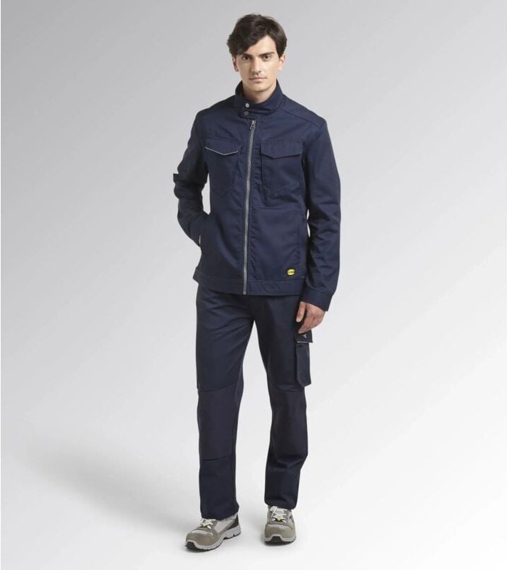 Thumbnail - Mehrzweck-Arbeitsjacke mit mehreren Taschen WW JACKET POLY - Marineblau M