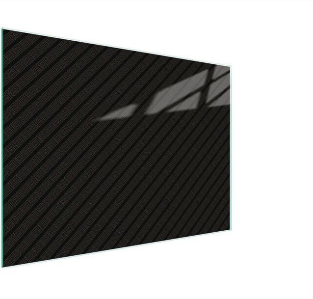 Glasschneidebrett 30x22 Schwarz