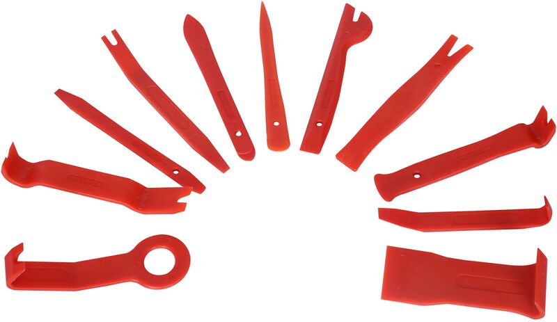 XPOtool 11-teiliges Zierleistenkeil-Set, Lösehebel Werkzeug zum Ausbau von Auto Innenverkleidung, Hebelwerkzeug aus Nylo...