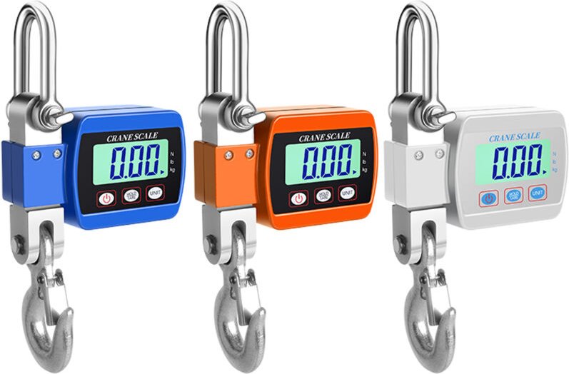 LCD-Digitalanzeige Kranwaage 0,05–500 kg, tragbar, industrietauglich, elektronisch, Schwerlast-Flügelgewichts-Hakenkran ...