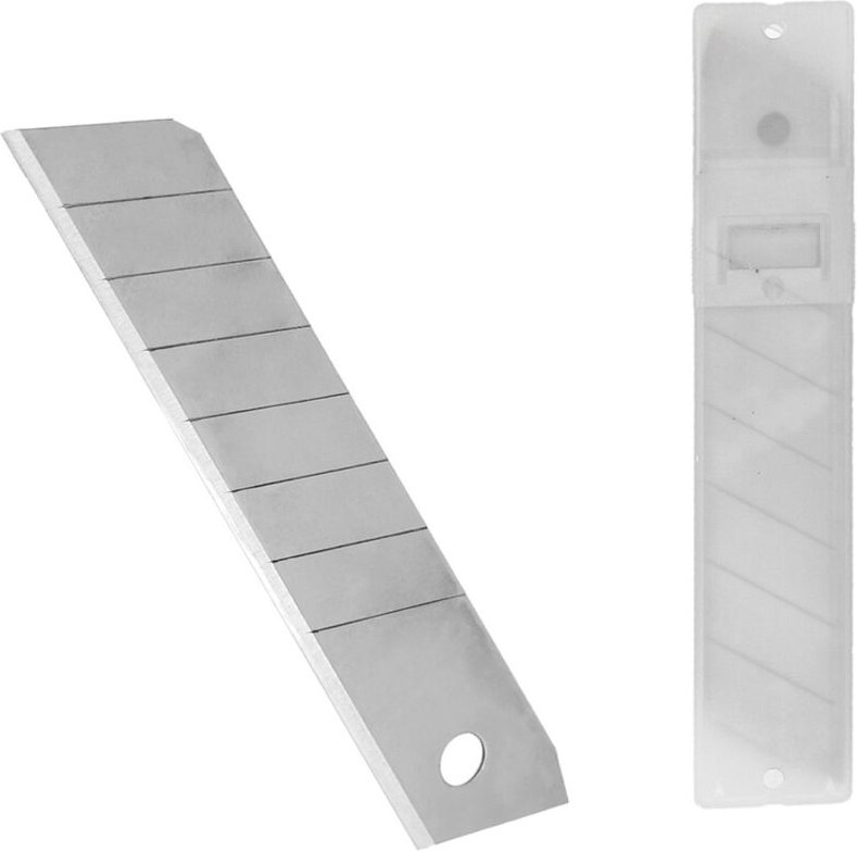 Hoja Cutter 25 mm. (Estuche 10 Piezas) Acero Sk5