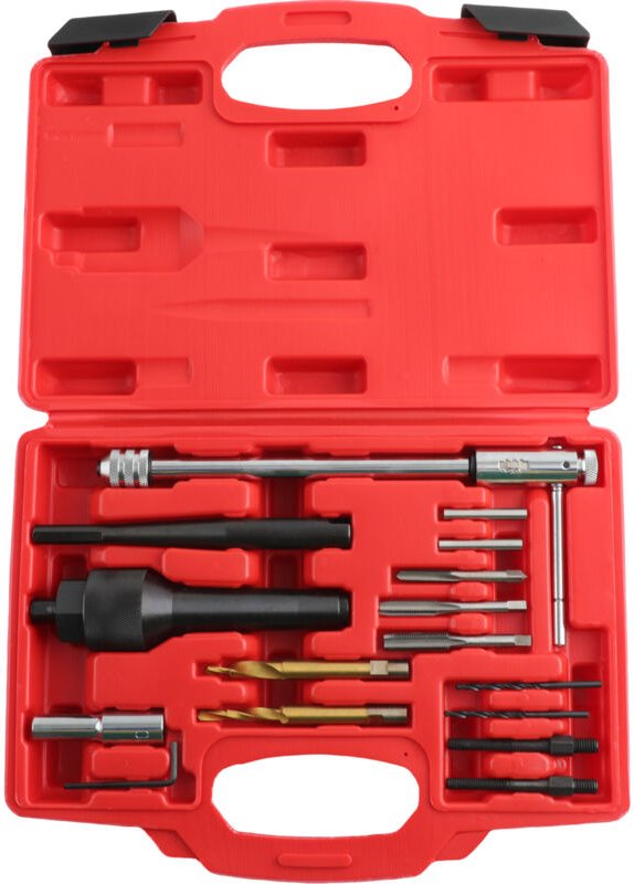 Glühkerzen Ausbohr Werkzeug M8 M10 for Mercedes Audi Gewinde-Reparatur 16 Stü