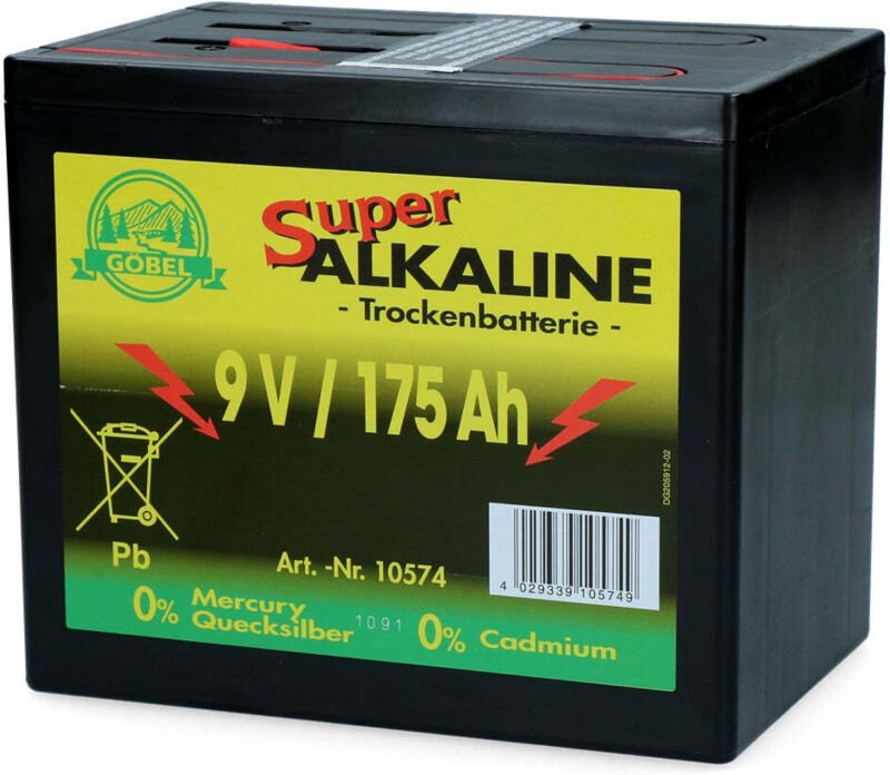 Batterie durobat 9v175 ah h16 x l19 x b13 cm