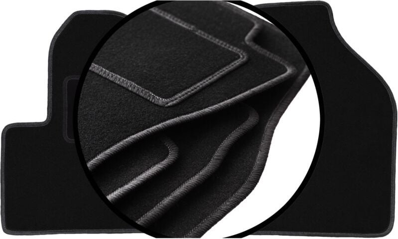 Komplettset Veloursmatten für: Ford Tourneo Connect Kombivan (2003-2012)