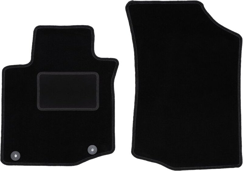 Vordere Matten schwarz für: Peugeot 108 Fließheck (2014-)