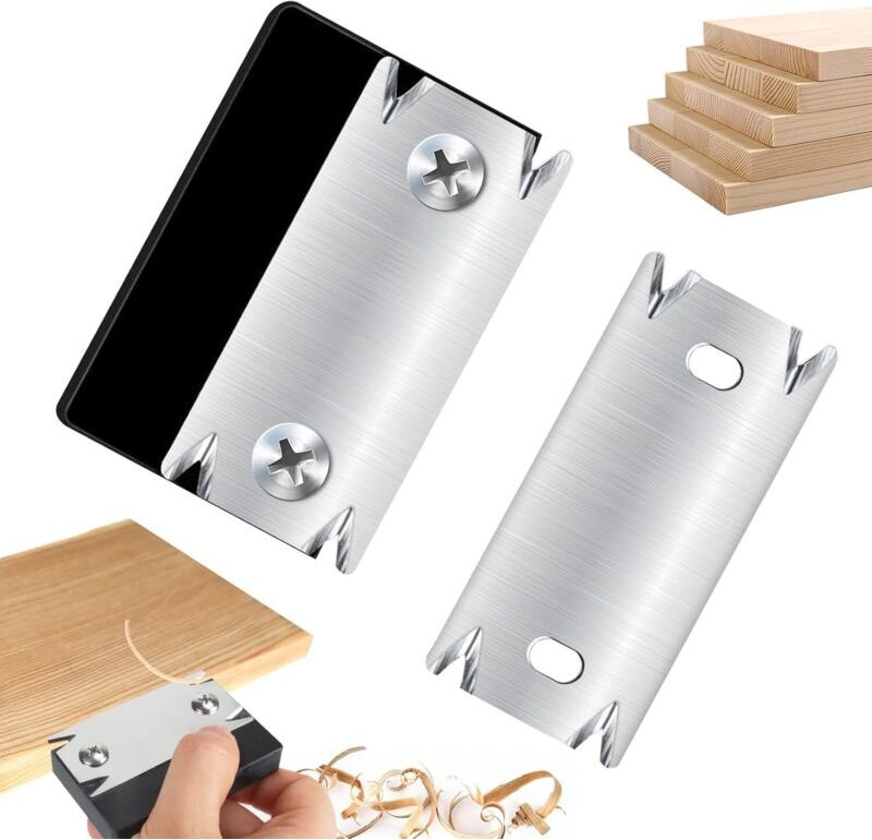 Kantenanleimschneider für die Holzbearbeitung mit 1 Ersatzklinge, tragbarer manueller Kantenanleimschneider, Kantenanlei...