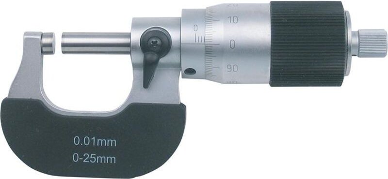 Bügelmessschraube mit Skalenteilung 75-100mm Fortis