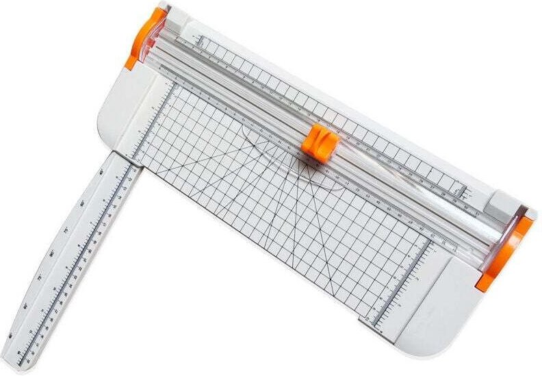 A4 12 Zoll Papierschneider, Titan-Papierschneider mit automatischer Sicherheit zum Schneiden von Fotos oder Etiketten/Bü...